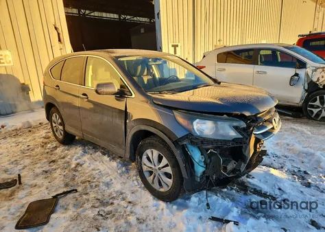 2012 Honda Cr-V Ex z USA, uszkodzony, nr VIN 2HKRM4H50CH613021